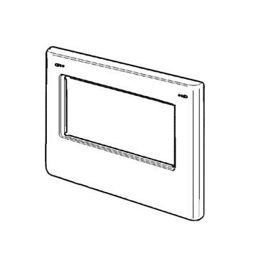 Door Oven Outer Panel White